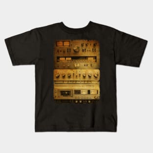 Setup Vintage Audio HiFi Sound System - Hot Design Kids T-Shirt